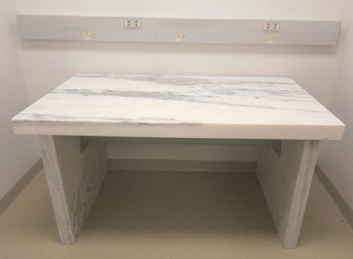 Marble Lab Scientific Balance Scale Anti Vibration Table Bench 35d-60w-31h 3&#034;