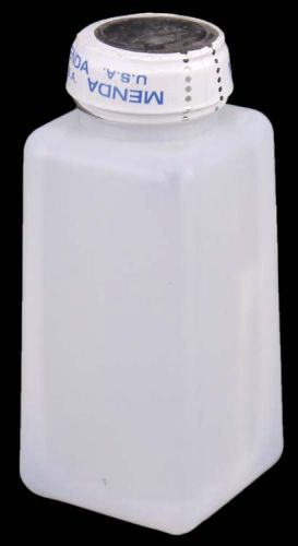 New menda model 35312 8oz one-touch pump bottle solvent dispenser laboratory for sale