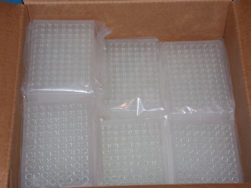 Waters 96 well plates with 1ml glass inserts p/n 186000855 qty 14 plates new for sale