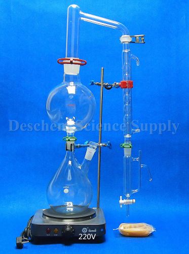 Essential Oil Steam Distillation Apparatus,Distillation Unit,W/Allhin Condenser