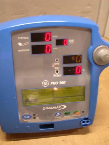 GE Dinamap PRO 300 Patient Vital Sings Monitor DP300  Free Ship