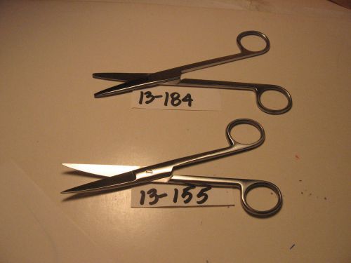 MAYO AND OPERATING SCISSOR SET OF 2 (13-184,13-155) (S)