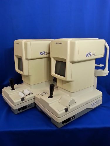 2 Topcon KR-7000 Autorefractor for Parts