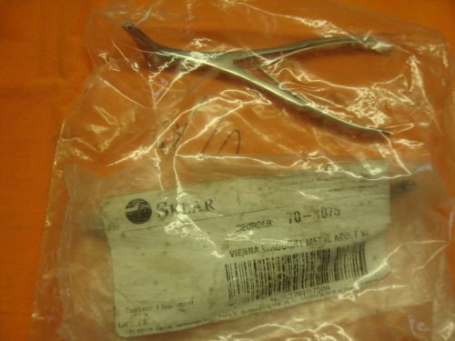 NEW NOS Sklar Vienna Nasal Speculum Adult Size