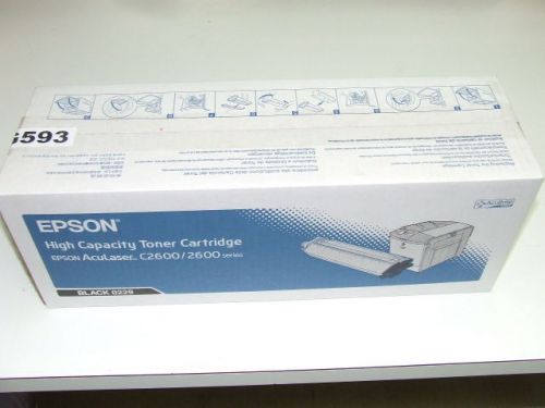 Genuine epson al c2600/2600 high capacity black toner *new* for sale