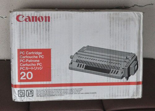 Canon PC20 Black Copier Toner Cartridge 1486A002AA     Genuine New Sealed Bag