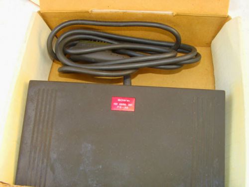 Sony Foot Control Unit Pedal For Dictating Machine Secutive FS-35 W/Box #2