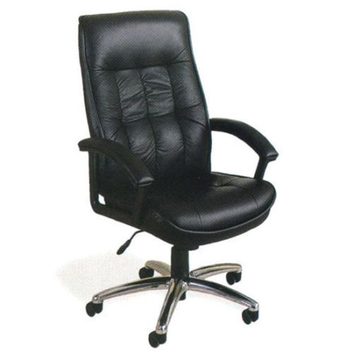 High Back Black Leather Executive Office Chair