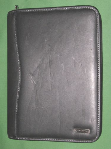Classic ~1.5&#034;~ genuine leather franklin covey planner organizer binder 5900 for sale