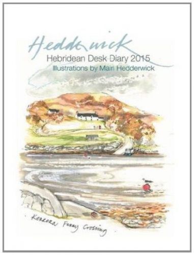 2015 HEDDERWICK HEBRIDEAN HARDBACK DESK DIARY