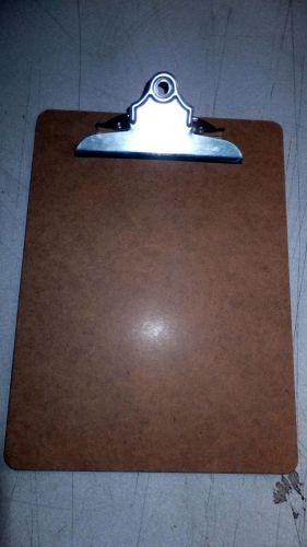 Used 3-pak Clipboards, hardboard, hi capacity clip, 9x12.5 w/warranty