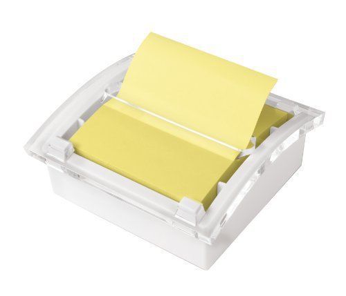 3m Designer Pop-up Note Dispenser - 3&#034; X 3&#034; - Holds 50 Sheet Of Note - (ds330wh)