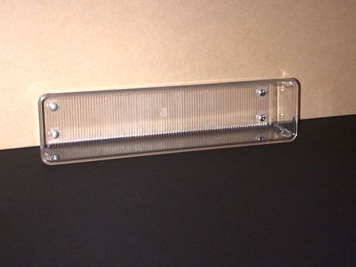 12 x 3 x 2 Sturdy, Clear, Plastic Drawer Organizer