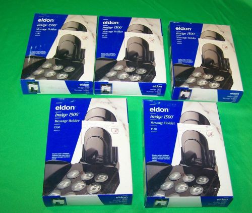 Eldon image 1500 message holder*** Lot of 5*** New Gray