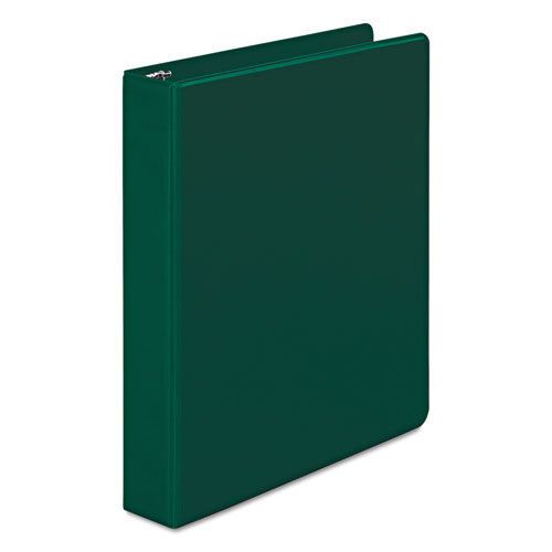 Basic Round Ring Binder, 1-1/2&#034; Capacity, Green