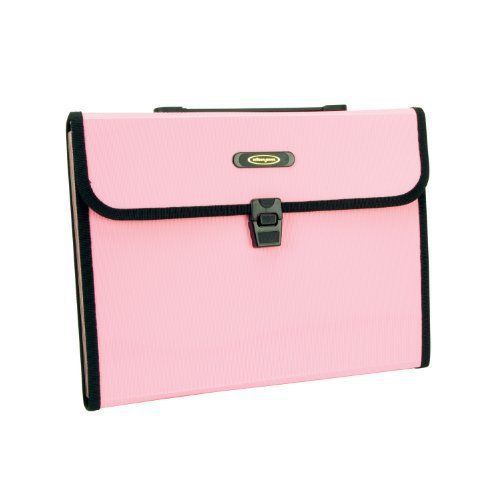 Wilson Jones Pink 7-pocket Filer - Letter - 8.50&#034; Width X 11&#034; Length (61012)