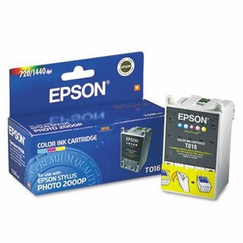 Epson T016201 Ink, 253 Page-Yield, 5/Pack, Assorted (EPST016201)