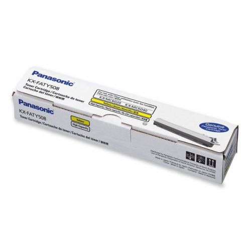 PANASONIC PRINTERS AND SUPPLIES KX-FATY508 YELLOW TONER CARTRIDGE FOR