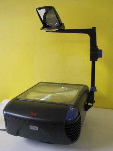 3M 1800 OverHead Portable Projector 1800BJ1 w/ Bulb &amp; Fold Down Arm Used