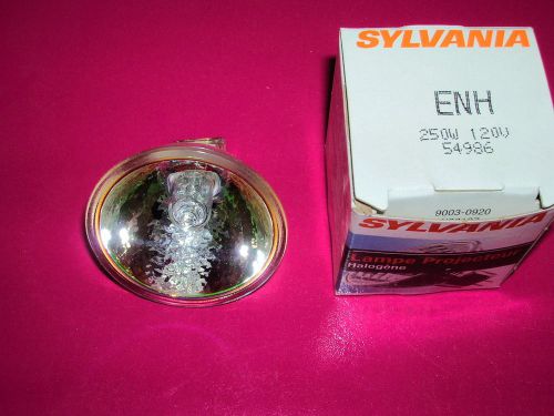 SYLVANIA HALOGEN ENH PROJECTOR LAMP 250 WATT 120 VOLT PROJECTION BULB NIB