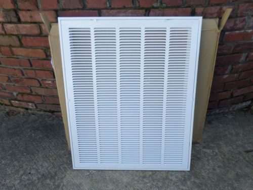 24 x 30 truaire white return air filter grille truaire 190 24x30 for sale