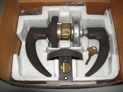 SCHLAGE Heavy Duty Lever Lockset ND80PD EV OME 613 C123