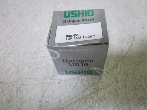 USHIO BAB/FG 12V 20W LIGHT *NEW IN A BOX*