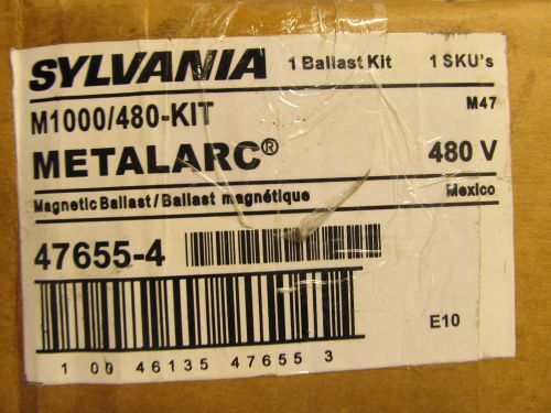 SYLVANIA M1000/480-KIT METALARC 480V MAGNETIC  BALLAST KIT 47655-4