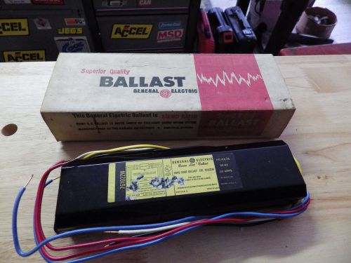 GENERAL ELECTRIC RAPID  START BALLAST #7G1022WF