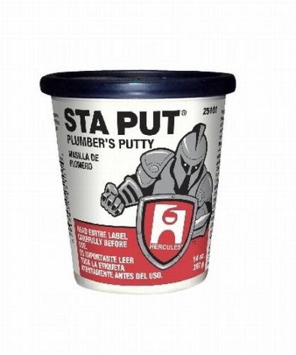 Oatey 25101 14 oz. sta put plumbers putty, beige for sale