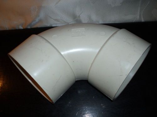 4&#034; to 8&#034; centra-loc 90 degree pvc-dwv elbow. nsf mould #790. s28 for sale