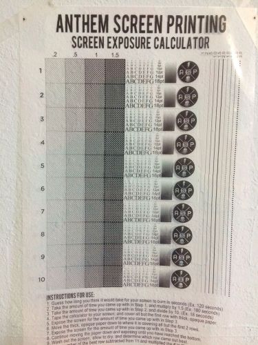 Screen Exposure Calculator