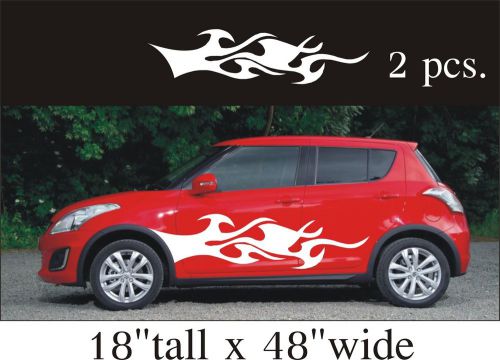 2X Four Wheeler Sets of 2 pcs. Car Truck Vinyl Sticker Decal Decor Art -1867