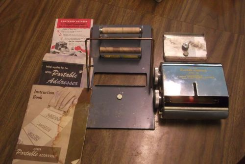 Vintage 50&#039;s Heyer Potable Addresser Original Box Model 100