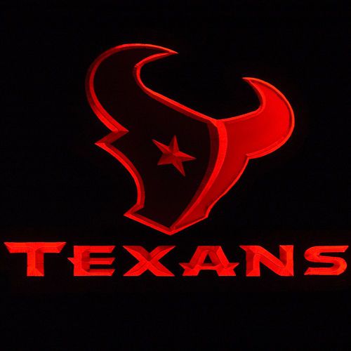 Zld013 decor houston texans nfl football beer pub led energy-saving light sign for sale