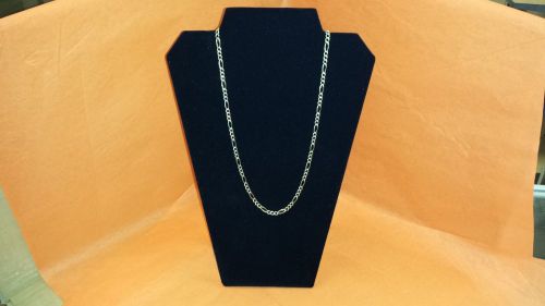 ECONOMY VELVET NECKLACE DISPLAY 8 1/4&#034; X 12 1/2&#034; BLACK