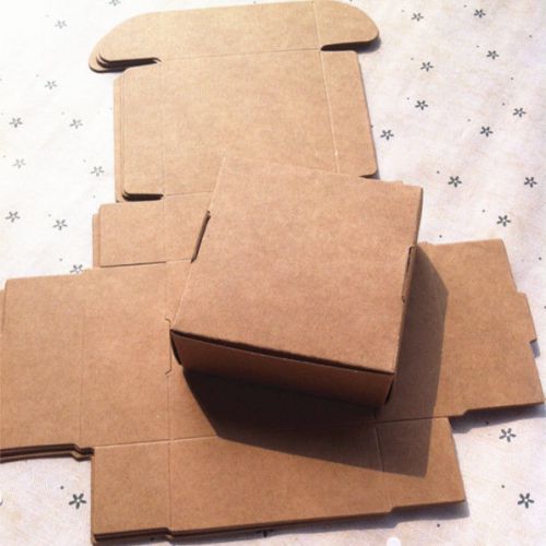 10xkraft paper box 95mm*95mm*30mm gift boxes for necklace bracelet party gifts for sale