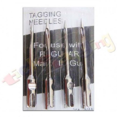 4 AVERY DENNISON STYLE REGULAR STANDARD TAGGING GUN NEEDLES ALL STEEL BASE 08913