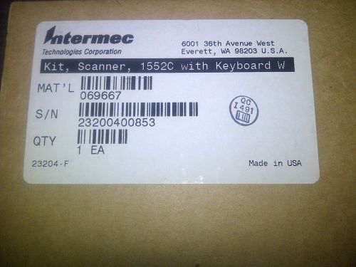 NEW INTERMEC 1552C BAR CODE SCANNER CORDLESS SABRE MODEL 1552 INDUSTRIAL