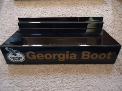 Georgia Boot  Acrylic Slatwall Shelve 10&#034; x 4&#034;