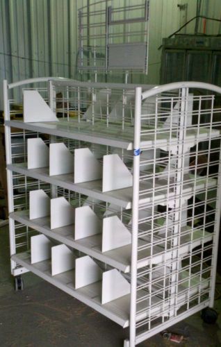 ROLLING SHELVING - GONDOLA ADJUSTABLE W/GRIDWALL