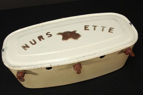 Nursette Lamb Nurser 1950&#039;s Agricultural Sheep Feeder 8 Spouts For Nursing Vtg