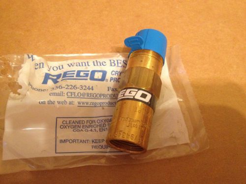 Rego Safety Relief Valve PRV9434F 100 PSI 6.9 Bar 1/2&#034; NPT New