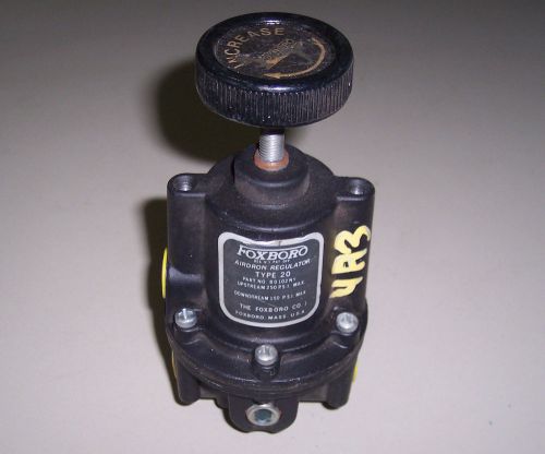 FOXBORO TYPE 20 PART NO B0102NY AIRDRON REGULATOR ED-1825