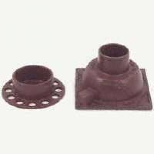 Jones Stephens Corp 9X9X3 IRON CESSPOOL BELL TRAP D76-403