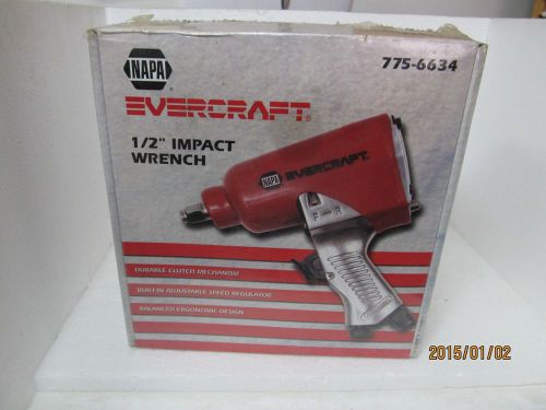 NAPA EVERCRAFT 1/2 DRIVE IMPACT WRENCH #775-6634  N.I.B.  NEVER OPENED,