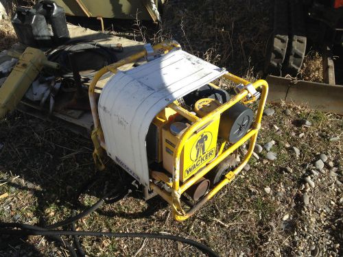 Wacker hydraulic power pack and breaker for sale