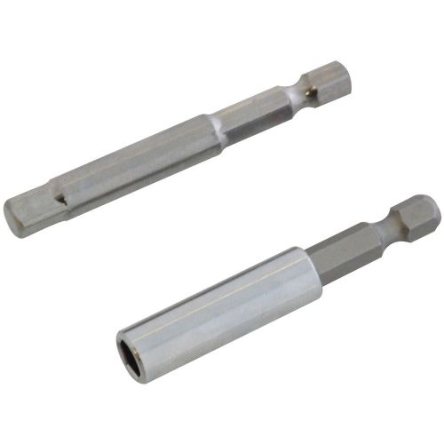 2pc Magnetic Bit Holder and Adaptor Set AmTech L2200