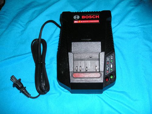 New 18 Volt Bosch 30 Min. Lith-Ion Battery Charger BC630 &amp; Battery BAT610G