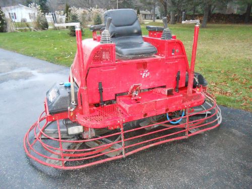 Allen 8&#039; Razorback Ride-On Hydrostatic Trowel Machine